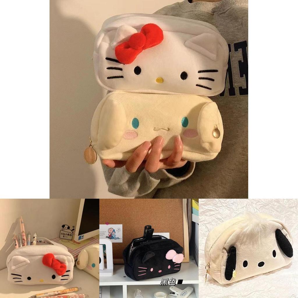 Hello Kitty Pochacco Plush Storage Bag With High Capacity For School And Home Organization