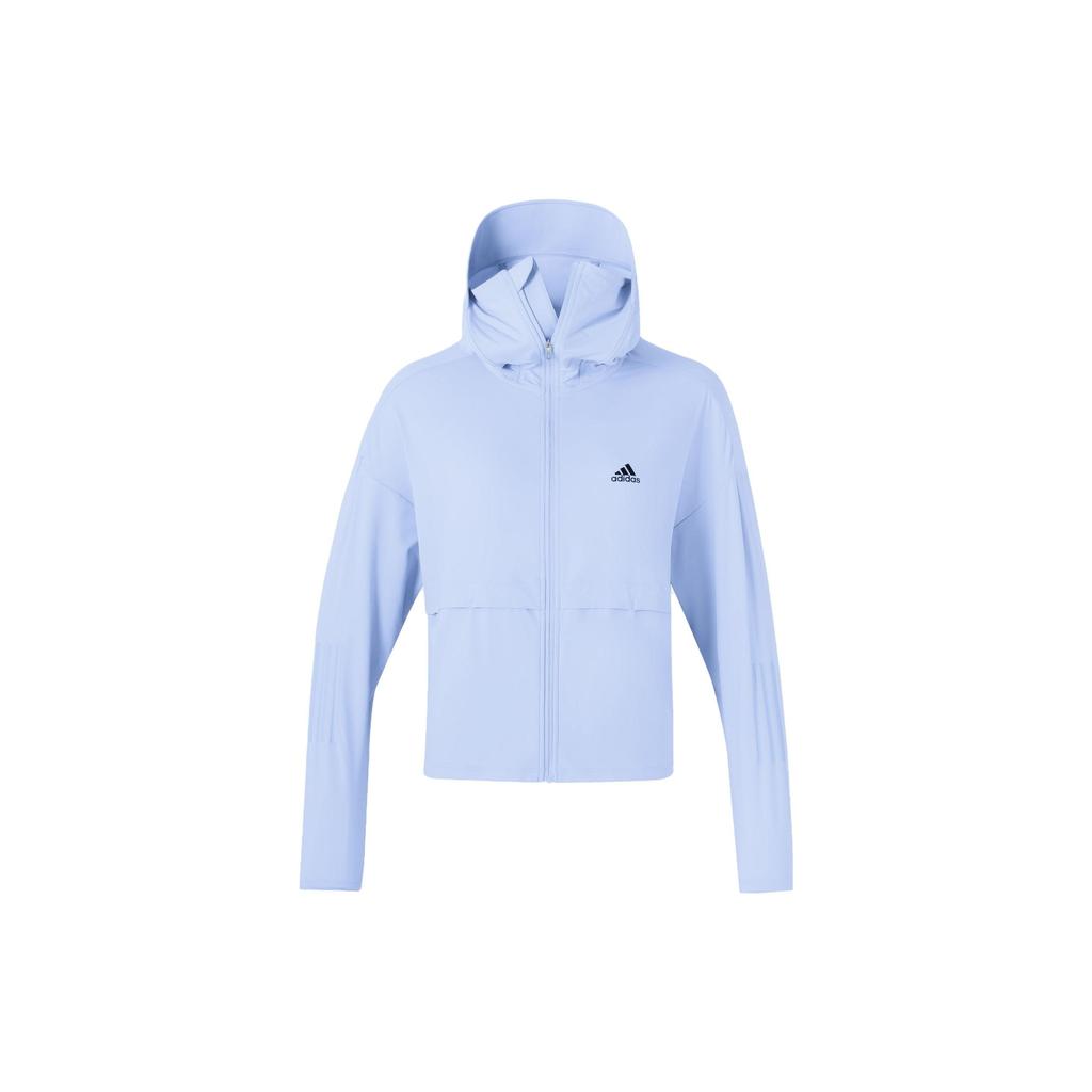 Adidas Охлаждающая легкая куртка-маска со свободными полями, женские куртки Blueberry-Ice IT2488