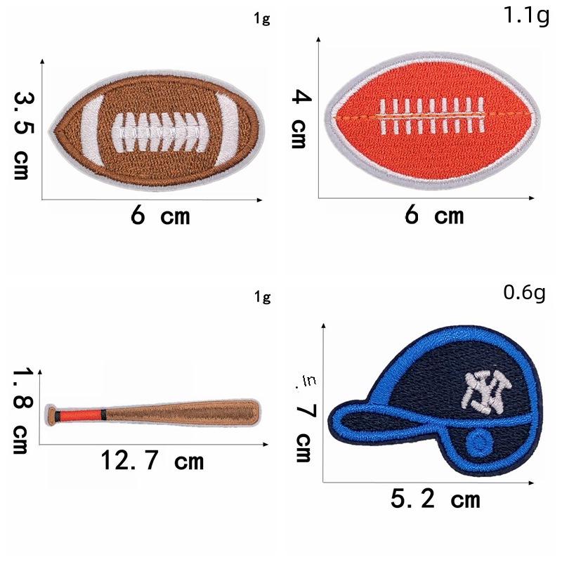 Спортивная вышитая нашивка Jianxing Cross-Border для украшения одежды
