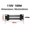 113*35*26мм Изоляционно-термостатический 12В/24В/110В/220В 100Вт PTC Керамический Воздухонагреватель Нагревательный Элемент