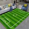 3D Football Field Printed Carpet, Non Slip Carpet for Living Room, Bedroom,children's Room Decoration, Bathroom,kitchen Door Mat
