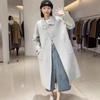 New Double-sided Wool Coat Mid-length Korean Style Loose Casual Woolen Coat