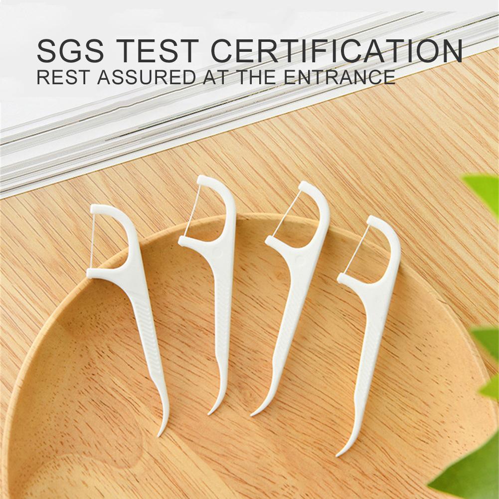 Портативный пластиковый зубной ирригатор, автоматический ящик для хранения, диспенсер для зубной нити, удобный и практичный, отлично подходит для путешествий, кемпинга