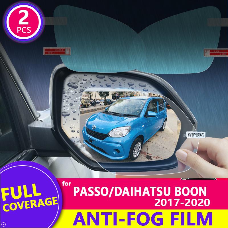 Для Toyota Passo X Moda Daihatsu Boon M700 2017- Антизапотевающее покрытие для зеркала заднего вида, водонепроницаемые пленки против запотевания
