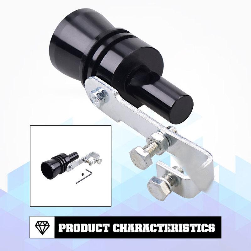 Universal Turbo Whistle Exhaust Muffler - Loud Turbo Sound Simulator Pipe for Car Styling, Performance Upgrade,Easy Installation