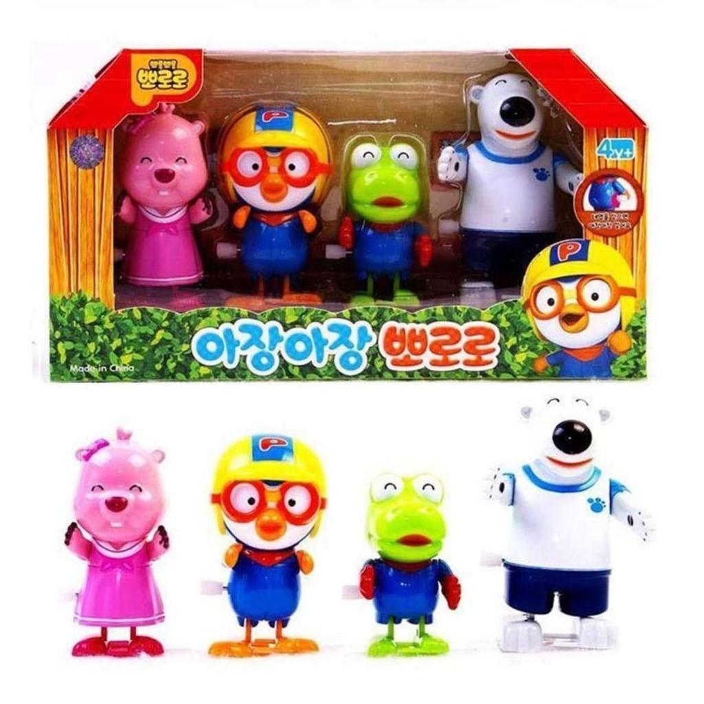 Игрушка для малышей Пороро (Коробка из 4 шт.), 1 из 2, отправлено случайным образом, корейские игрушки