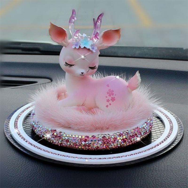 Олень Автомобильные Украшения с Бриллиантами для Женской Центральной Консоли