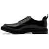 Derby Comfortable Versatile Formal Leather Shoes Unisex Shoes Black 1183C419-001