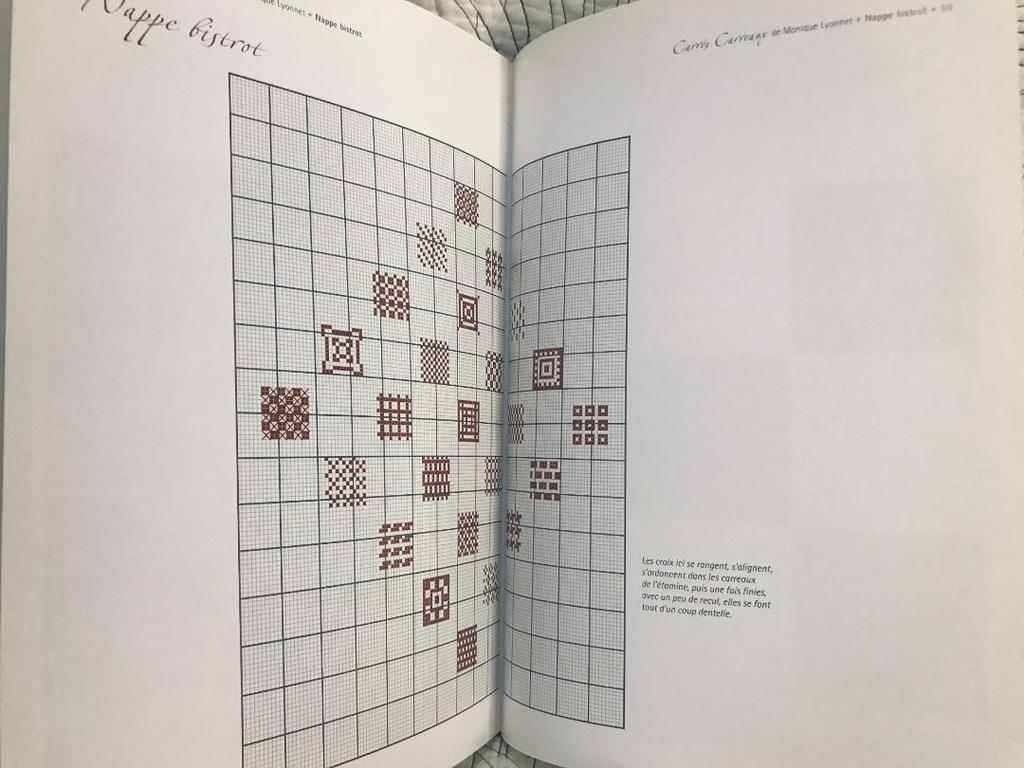 [Б/У] Иностранная книга "Carres Carreaux" Моник Клионне