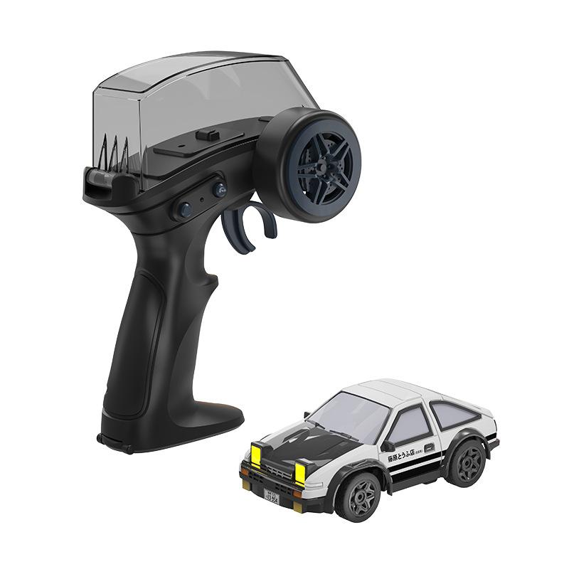 AE86 Машинка с дистанционным управлением 1:64 Mini 2.4G гоночный дрифт автомобиль свет электрический ностальгия детский игрушечный автомобиль подарок