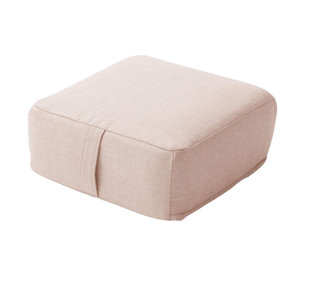 Seltan Cushion Darian Beige Washable Cover Square Memory Foam Sheet Made In Japan SWEETS-mini A1060a-642BE