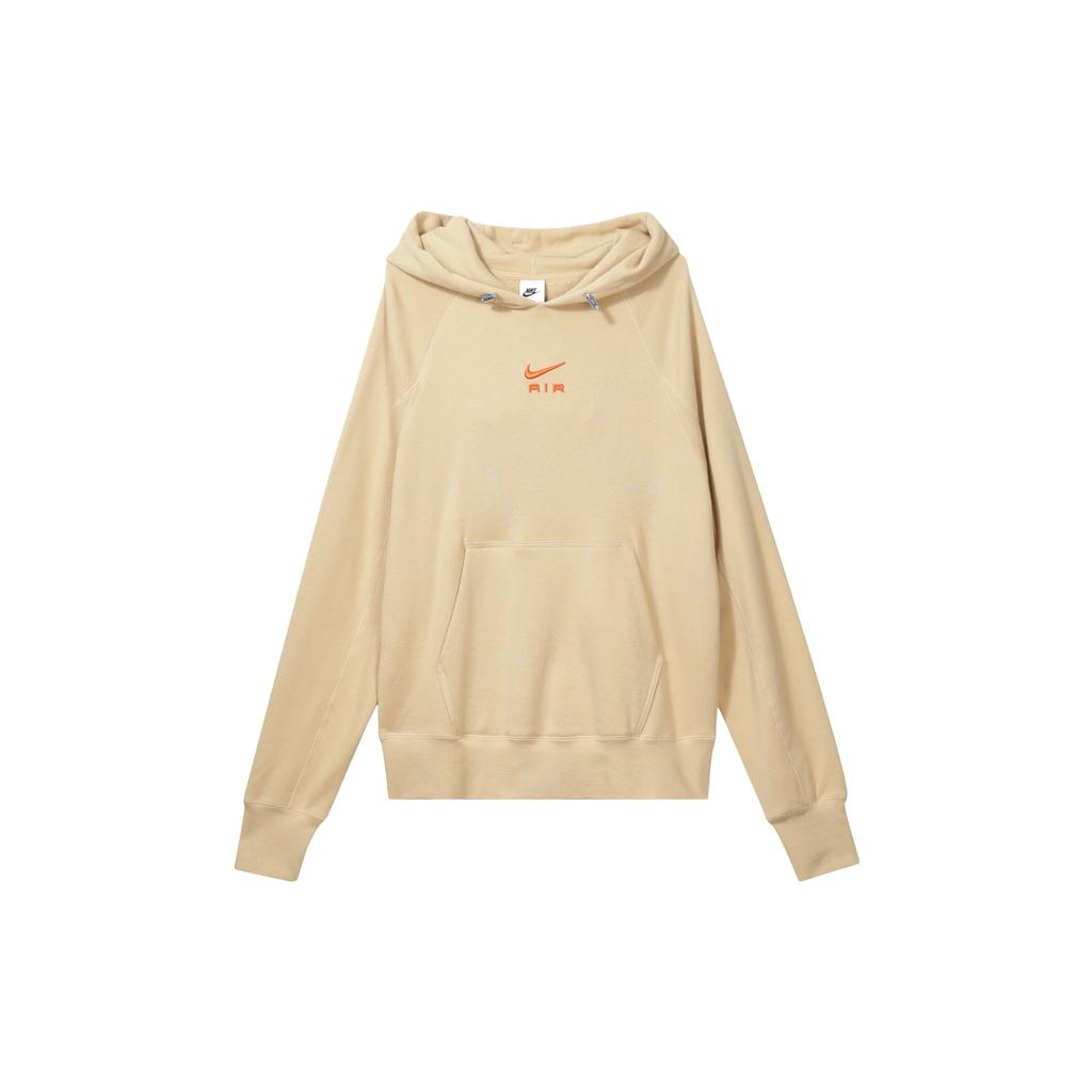 Nike Solid Color Pocket Hoodie With Long Sleeves Men Tops Yellow DV9778-252