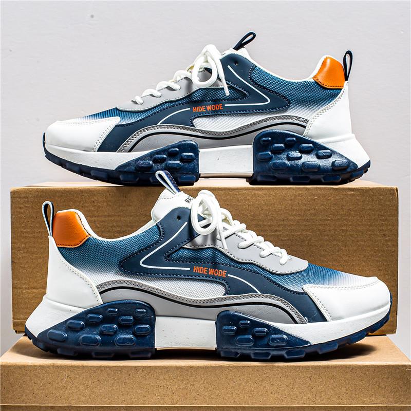 INS Shoes Men Sneakers Breathable Men Casual Shoes Tenis Luxury Trainer Race Chunky Trend Board Running Shoes For Men Footwear