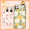 Dirt-resistant Fashion Design Phone Case For OPPO Realme C21Y/C25Y Waterproof Phone Holder Wrist Strap Kickstand Lanyard