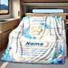 95Th Birthday Celebration Blanket Durable Comfort For Sofa Couch Office Bed Picnics Ideal For All Seasons Stylish Decor Perfect Gift For Relatives And