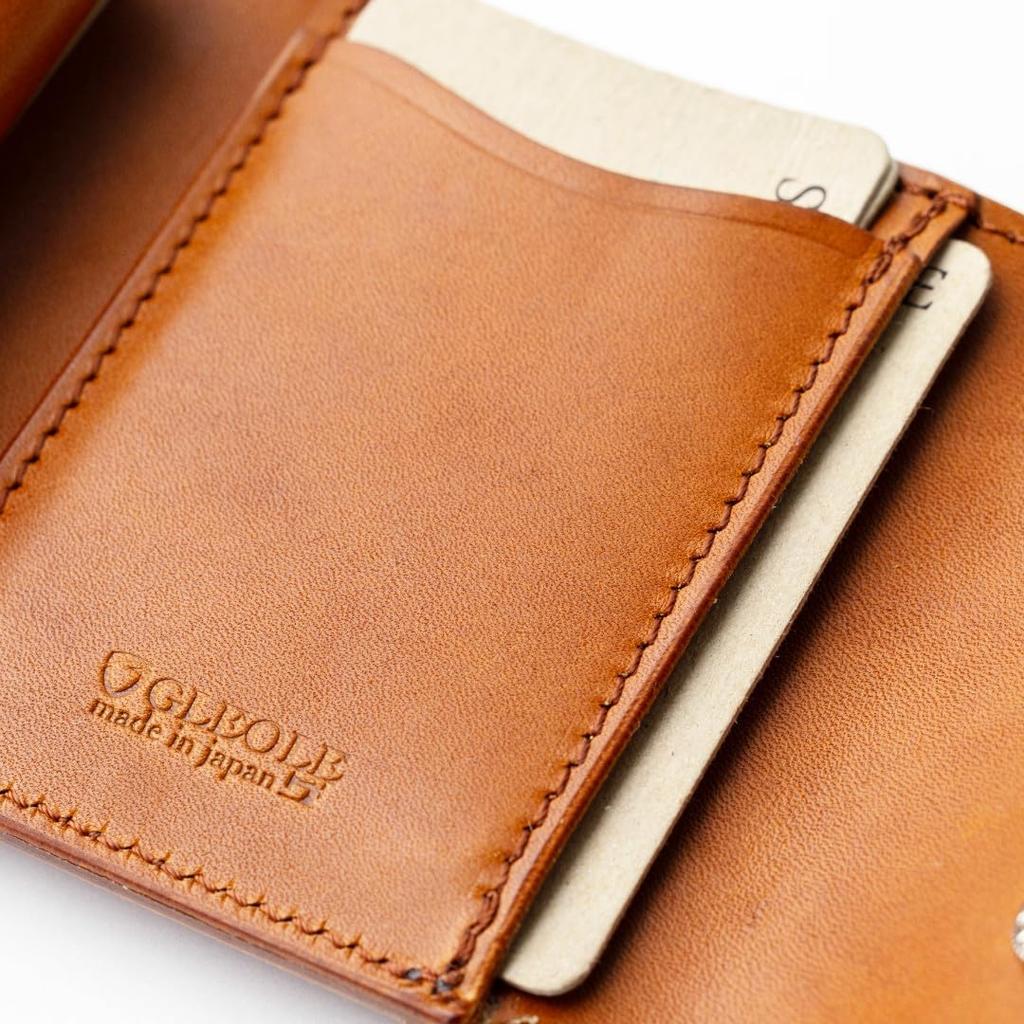 Trifold Genuine Tochigi Made In Mini Compact Thin Slim Gift Box Brown [Greol] Wallet, Men's, Leather, Leather, Japan, Wallet, Wallet, Women's Wallet,