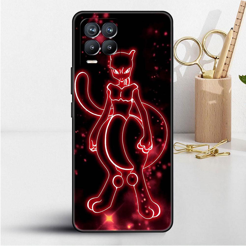 Чехол для Realme 8 C21y GT Neo 2 3 8i C21 7 C11 6 C12 C35 C3 GT 9 Pro C12, силиконовый чехол для телефона из ТПУ, аниме Pokemon Japan