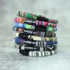 Bohemian Style Woven Cloth Rope Bracelet Woman Vintage Ethnic Friendship Couple Armband Magnetic Clasp Jewelry