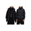 FW23 Solid Color Hooded Zip Vest Unisex Vests Black IL2035
