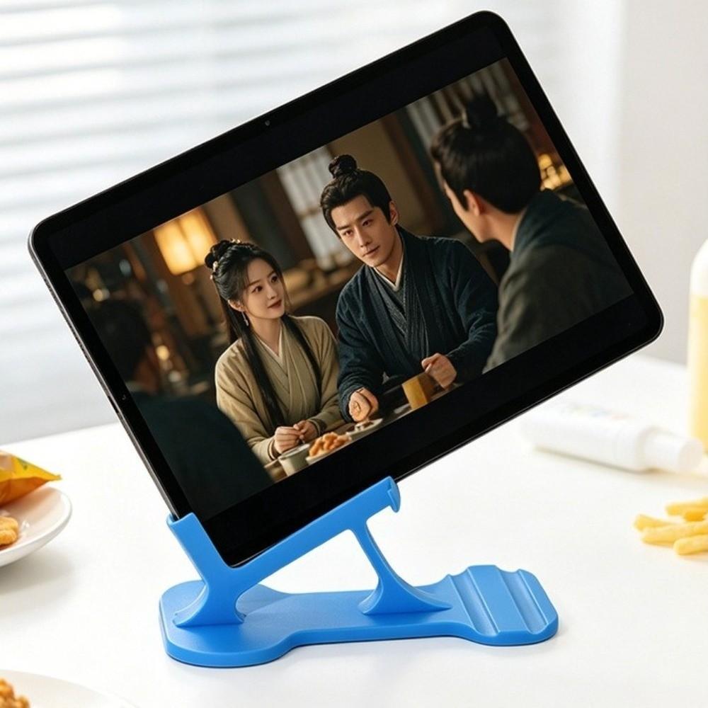 Curved Design Side-lying Phone Holder Non-Slip Cellphone Stand Mount For Lying Down