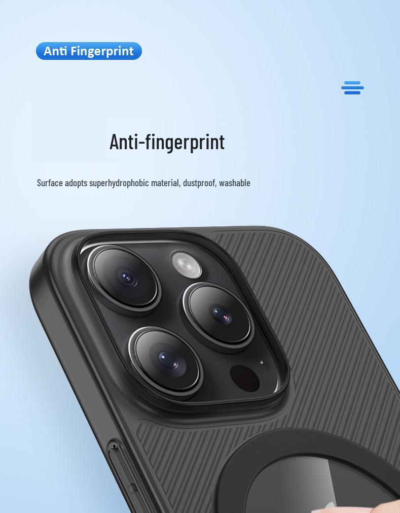 Совместимый магнитный чехол для телефона для iPhone 16, 16 Pro Max, 15 Pro, 14, 13 - Прозрачный и простой дизайн.