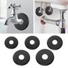 Black Shower Faucet Cover Round Faucet Decor Useful Faucet Decorative Cover Shower