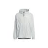 Спортивная куртка с капюшоном Wind.Rdy, мужская верхняя одежда, серебристо-серая IU2672