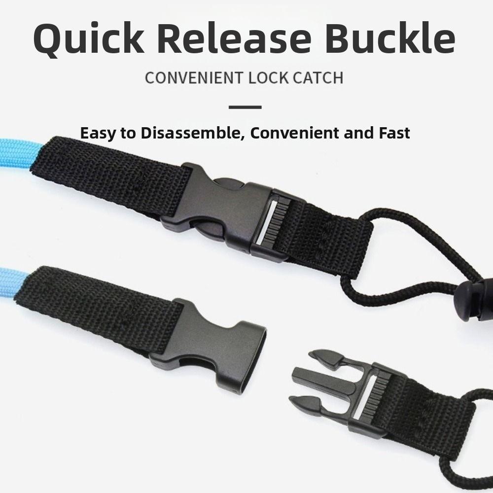 Elastic Inflatable Kayak Tie Rope Multicolored SUP Paddle Leash for Kayak Canoe