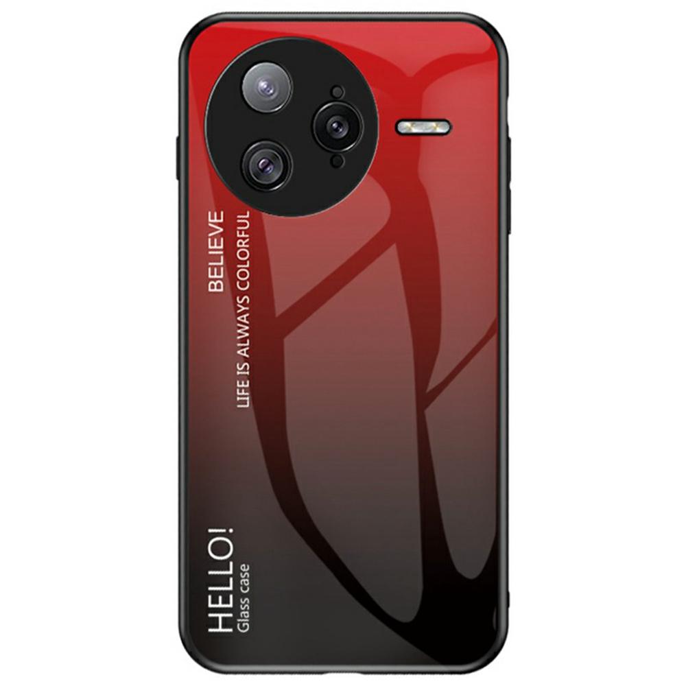 For Xiaomi Poco F7 Ultra 5G/Redmi K80 Pro 5G Case Anti-Scratch Tempered Glass+PC+TPU Phone Cover