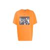 SS20 Graffiti Arrows Print Crewneck T-Shirt Men Tops Orange OMAA038R201850151910