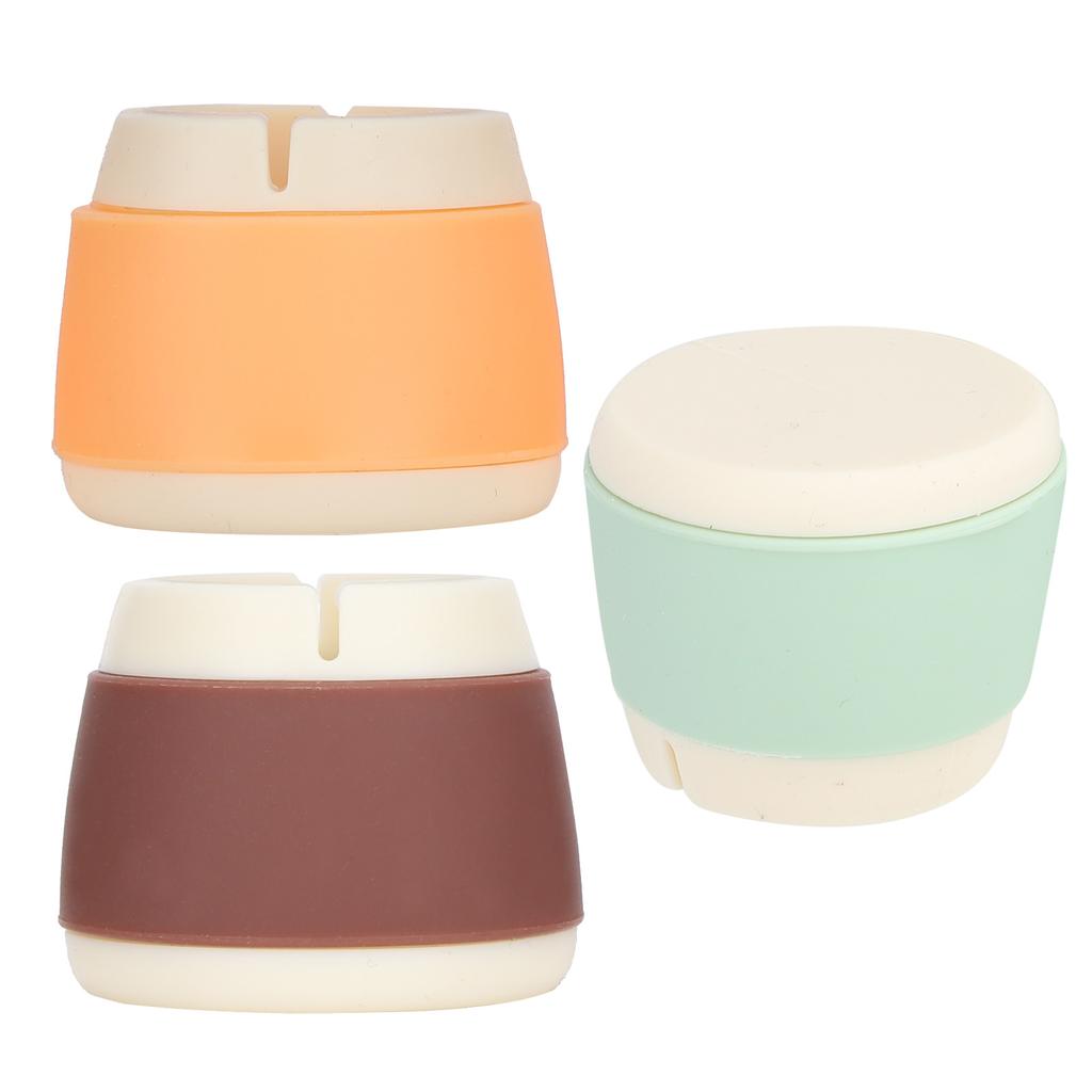 4 шт. силиконовые защитные чехлы для мебели 3,3x4x4 см, нескользящие круглые чехлы для стульев и столов