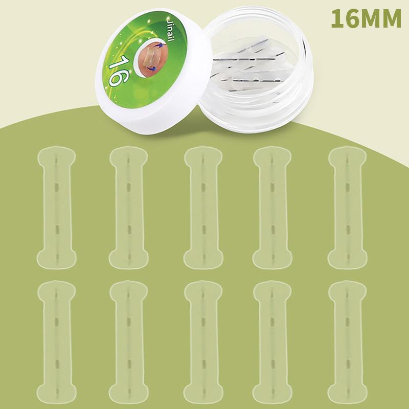 10 шт., коррекция вросшего ногтя, выпрямляющий зажим для педикюра