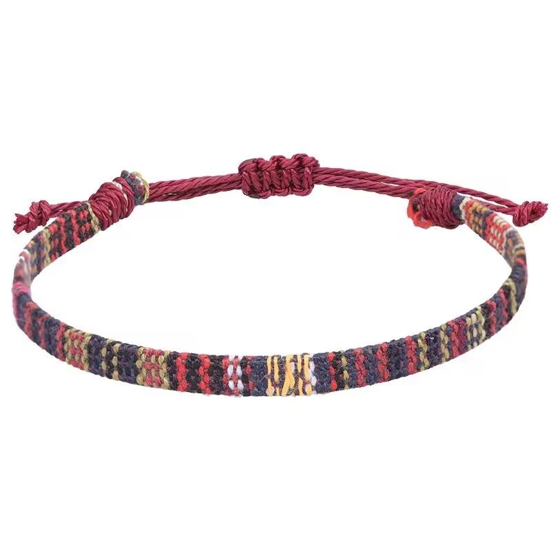 Браслет Подвески Мужская мода Регулируемые прочные модные бохо ручной работы богемные парные браслеты для женщин унисекс