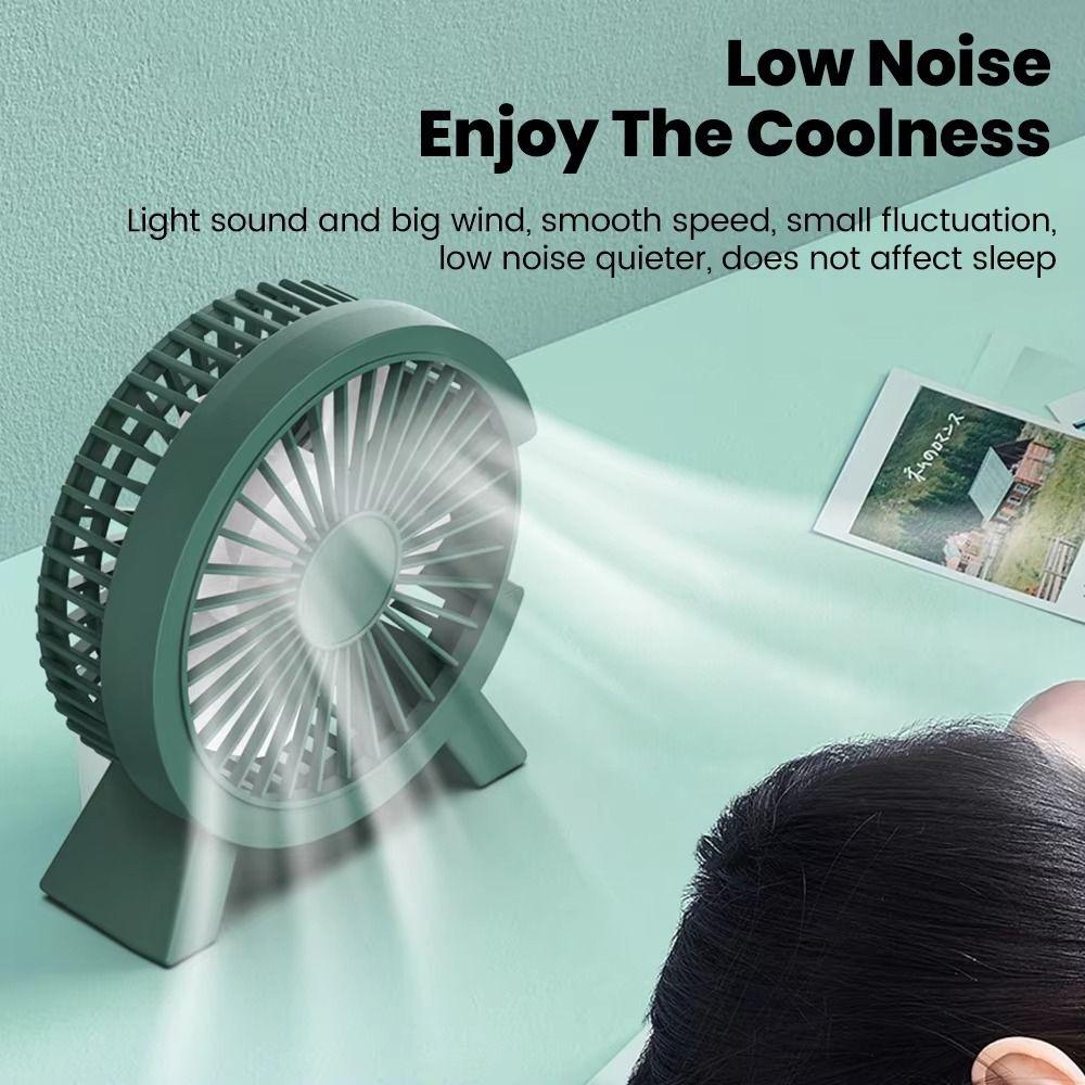 Compact USB Powered USB Desk Fan Mini Size Quiet Motor Desktop Fan Lightweight Summer Cooling Quiet Cooling Fan Computer Use