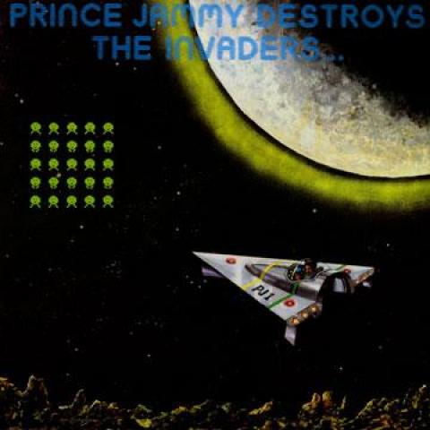 Виниловая пластинка PRINCE JAMMY Destroys The Invaders With Roots R GREL 029 Greensleeves Великобритания 1982 UK Регги Ска Даб