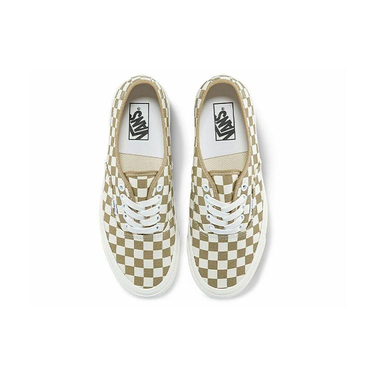 Vans Стиль 44 Низкие Повседневные Кеды для Скейтбординга Унисекс Коричневый Белый Мужские VN0A5KX4SQ7