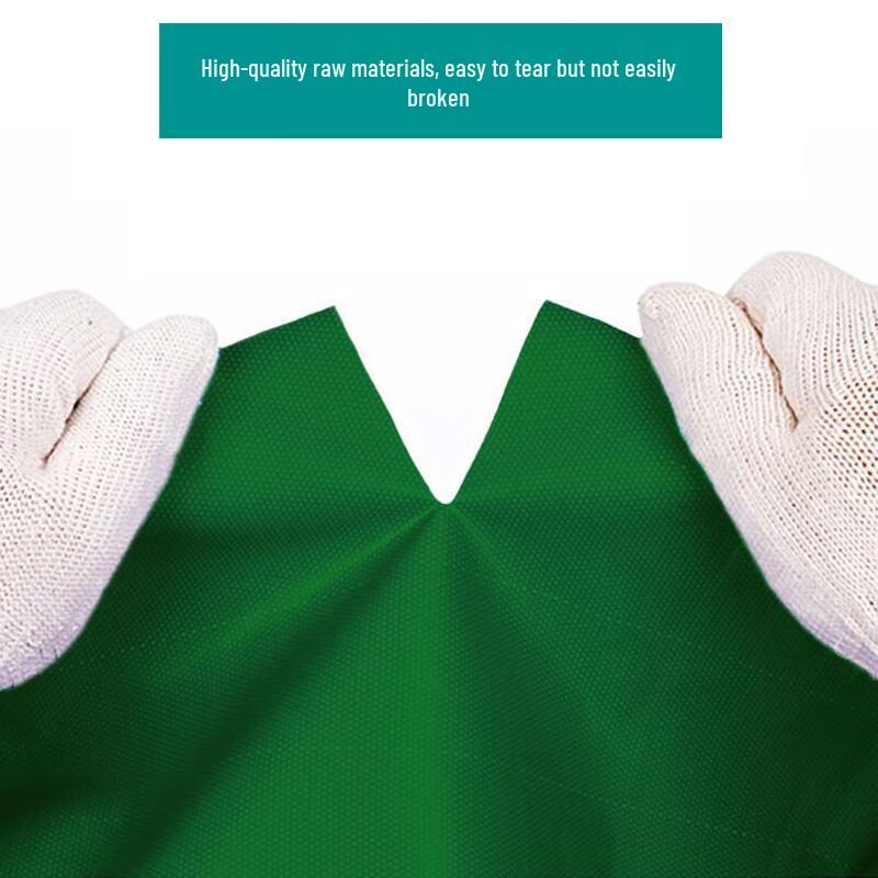 Heavy-Duty PE Double Green Waterproof Tarpaulin