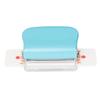 Manual Binding Machines Multipurpose 6 Holes Cinch Book Binding Machine for Home Office Light Blue
