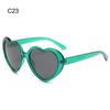 UV400 Polarized Heart Sunglasses Party Beach Love Shaped Shades Heart Shaped Sun Glasses  for Women