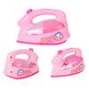 Plastic Pink Simulation Mini-Iron For Kids Pretend Play House Novelty Toy