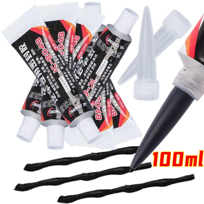 Автомобильный клей для ремонта стекол Черная герметизирующая лента Высокотемпературные герметики для стекол Клей для зеркала заднего вида Инструмент для ремонта Аксессуары