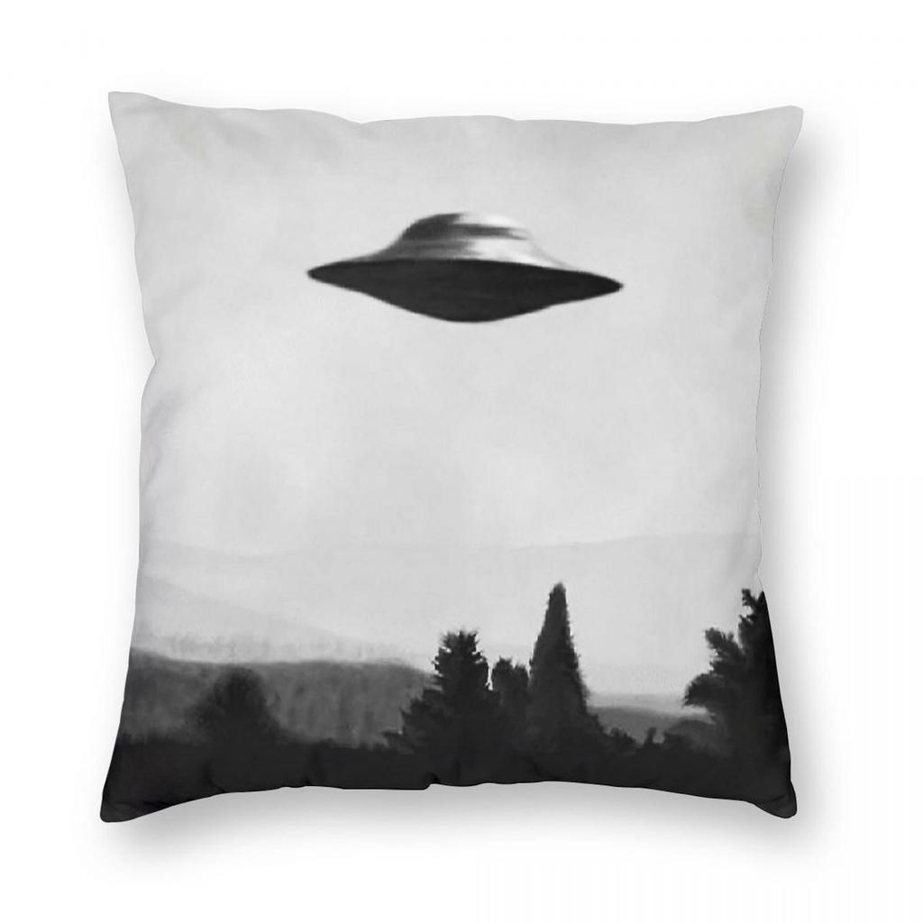 XFiles I Want To Believe Square Pillowcase Polyester Linen Velvet Creative Zip Decor Pillow Case Bed Wholesale