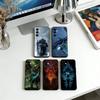 Чехол для телефона W-Warcraft G-Game Мягкий черный Для Samsung Galaxy A73,A72,A71,A70,A53,A52,A51