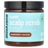Super Scalp Scrub, For All Hair, Peppermint + Tea Tree, 227g (8oz)