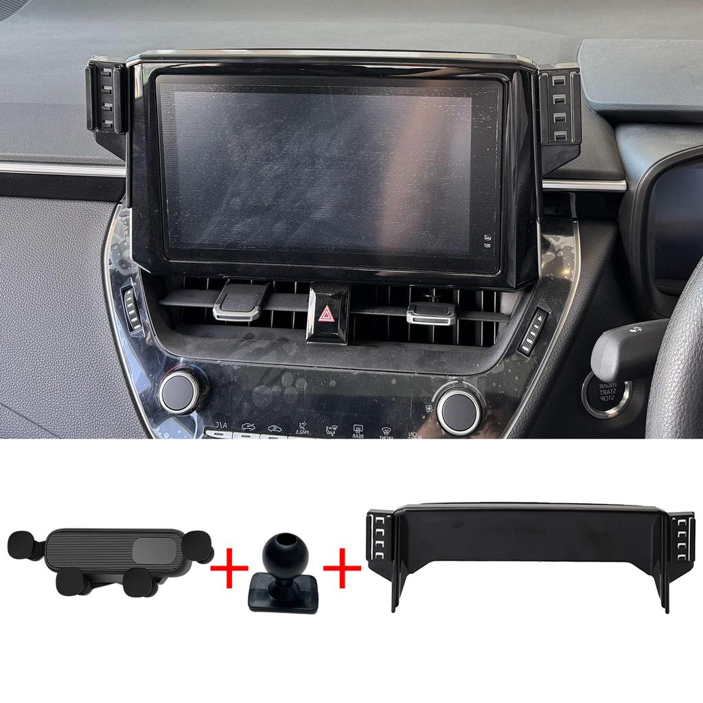 for 2019~2022 Toyota Corolla E210 8/9in Phone Holder Screen Fixed Navigation Bracket Base Wireless Charging