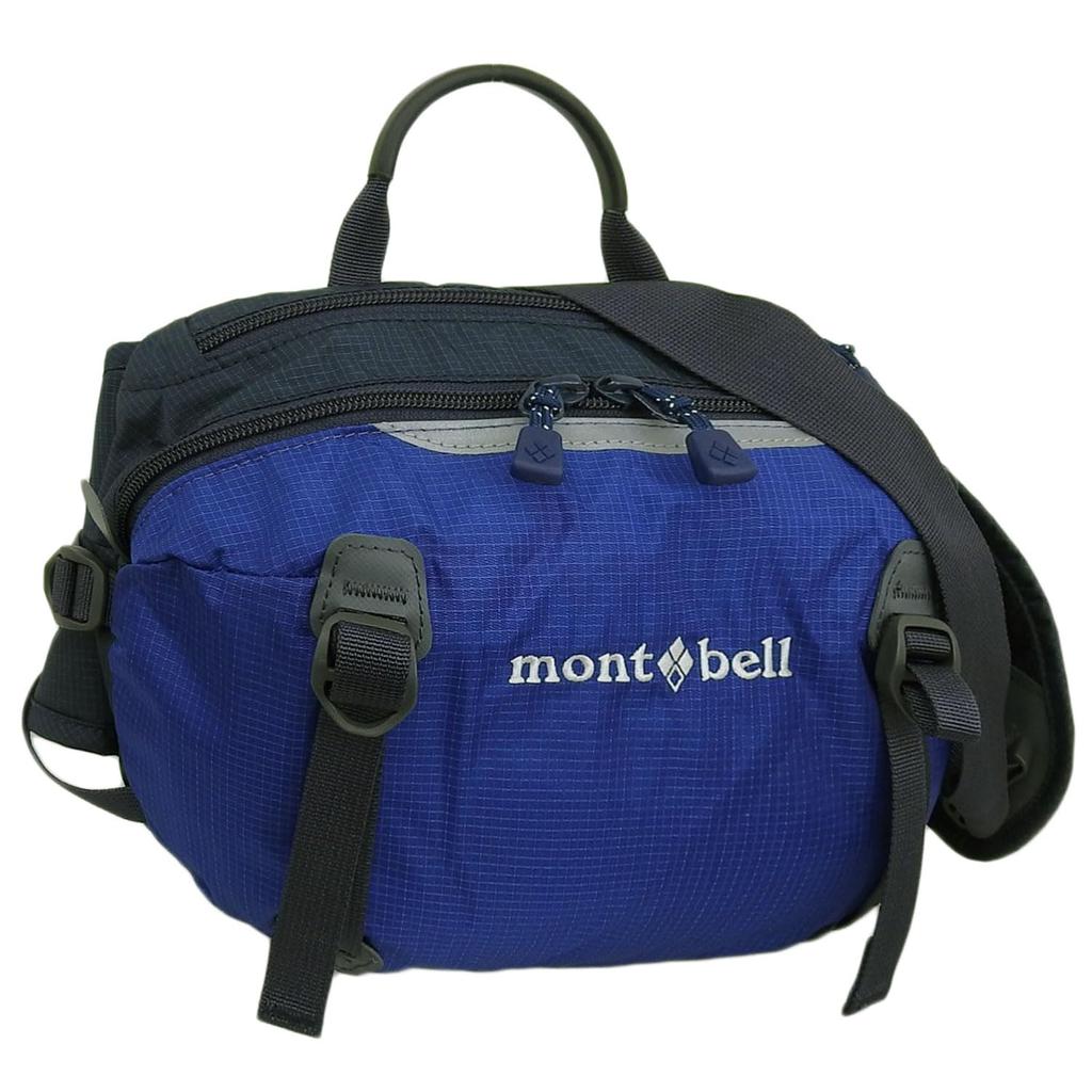 Поясная сумка montbell trail 4 1133198 синий/синий