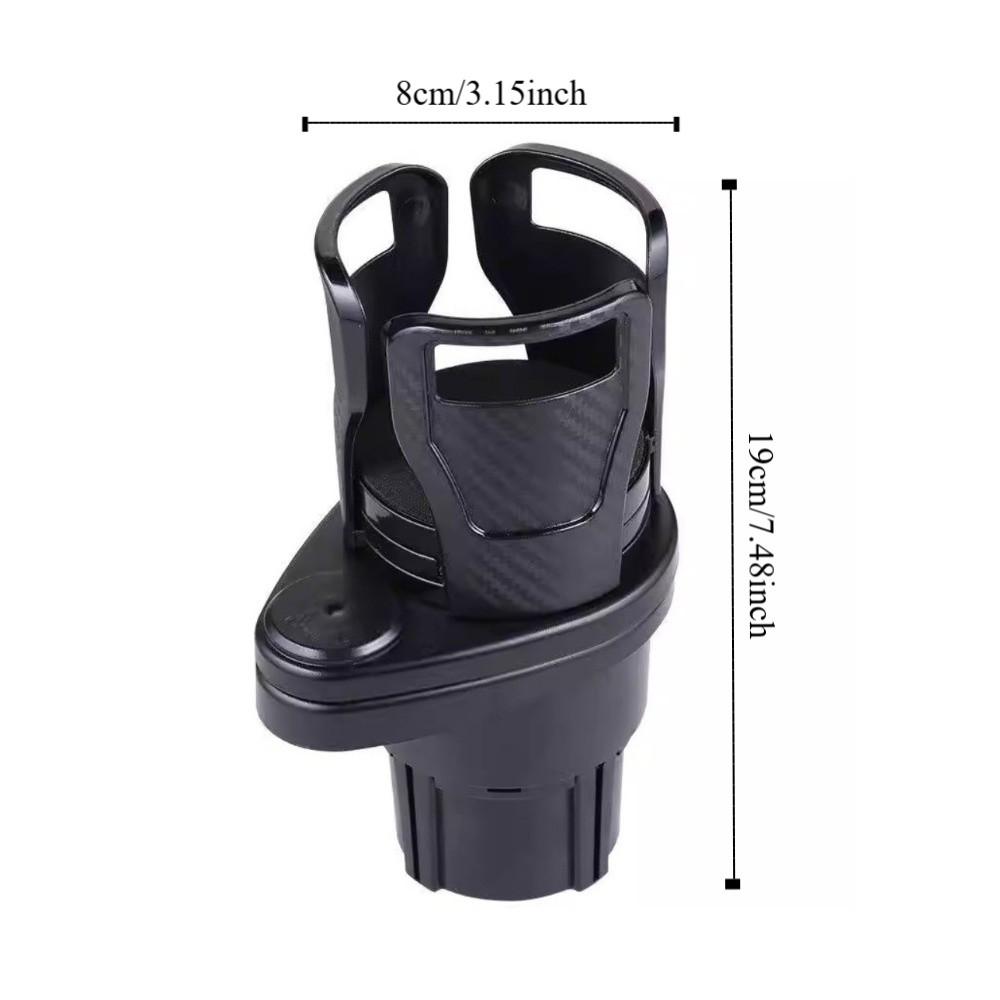 Adjustable Dual Cup Holder Multifunctional Drink Holder Adapter Car Cup Holder Expander Auto Car