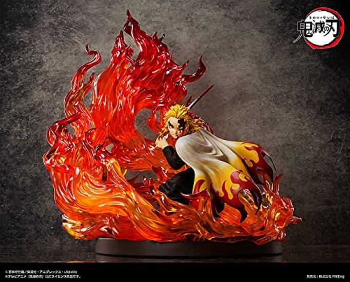 Demon Kimetsu No Yaiba Rengoku Anjuro Complete Edition Scale Plastic Painted Complete Figure Slayer 1/4