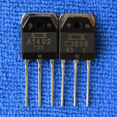 2 пары транзисторов 2SA1492-Y/2SC3856-Y 2SA1492/2SC3856 A1492/C3856 A1492-Y/C3856-Y TO-3P Транзистор 2SA1492Y + 2SC3856Y 4 шт.