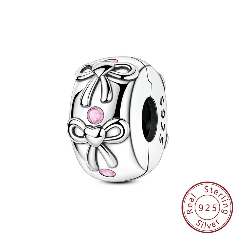 Медные Шармы Подвеска Бусины Бант Флакон Духов Пуанты Шармы Подходят для Оригинальных Браслетов Женские DIY Ювелирные Изделия Подарки